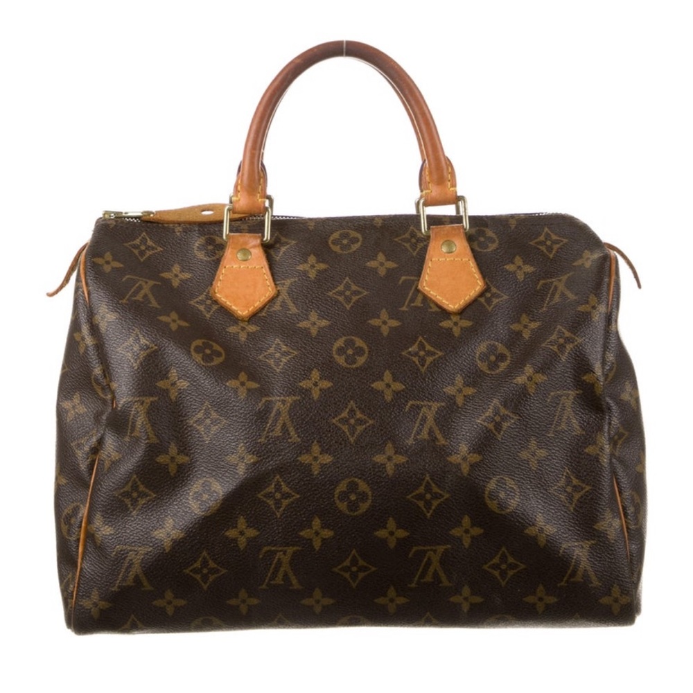 Louis Vuitton Monogram Speedy 35 Canvas Handbag - Picture 3 of 4